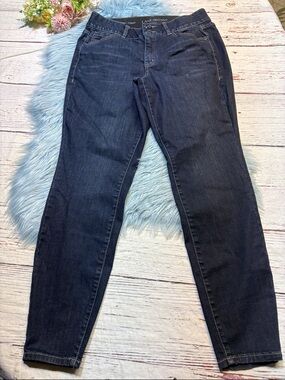 Lane Bryant Dark Indigo High Rise Skinny Jeans sz 14